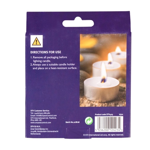 STV Citronella Tealight - 18-Pack
