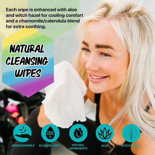 Klean Freak - Body Wipes - Single Sachet - Scent Free