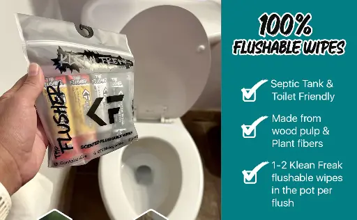 Klean Freak - The Flusher - Single Sachet - Georgia Peach