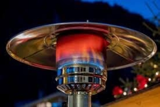 Pureheat Mushroom Style Gas Patio Heater In Black