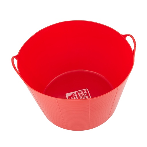 Red  Gorilla -  Tubs & Recycled Black Tubs - Extra Large 75L Red