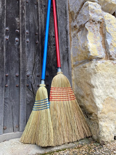 Red  Gorilla - Corn Brooms - Large (NEW 120CM HANDLE RED)  