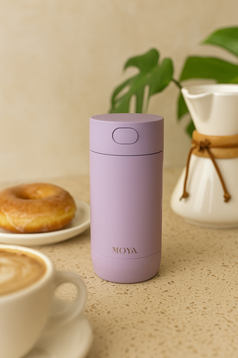 Moya "Ripple" 240ml Travel Coffee Mug Lilac