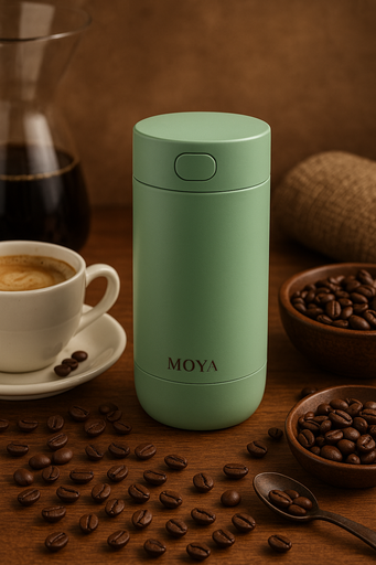 Moya "Ripple" 240ml Travel Coffee Mug Green