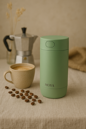Moya "Ripple" 240ml Travel Coffee Mug Green