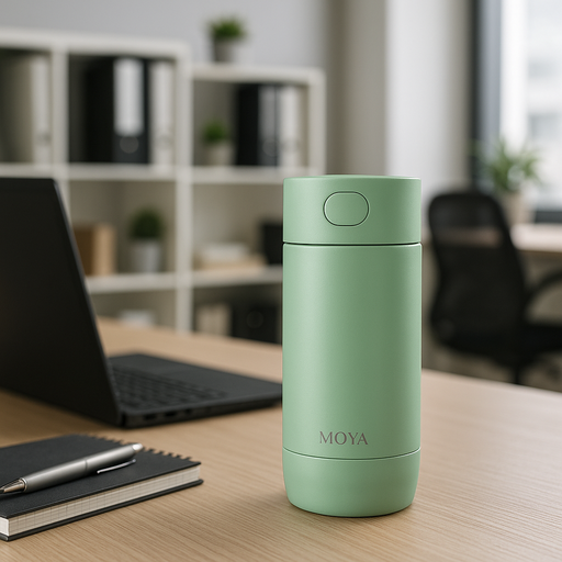 Moya "Surf" 350ml Travel Coffee Mug Green
