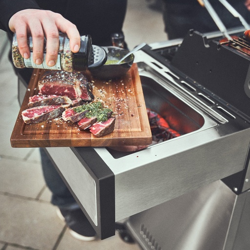 Burnhard Big EARL - 4-Burner Premium Gas Grill 2025 Stainless Steel with Stainless Steel Grill Grate