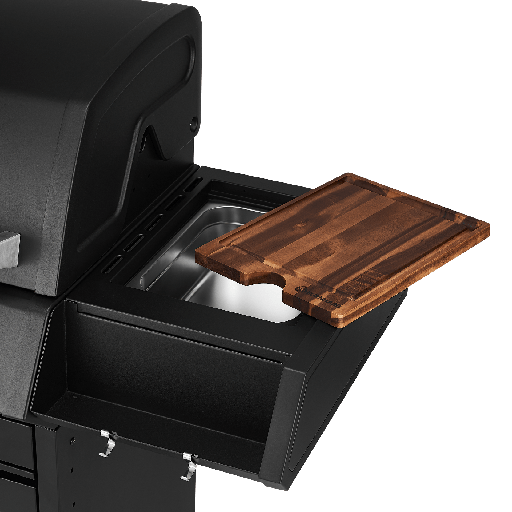 Burnhard Big EARL - 4-Burner Premium-Gas Grill - Black Edition 2025 with Cast Iron Grill Grate