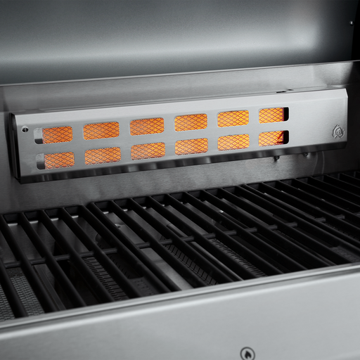 Burnhard Big FRED - 4-Burner Gas Grill Basic - Series 3 Stainless Steel with Cast Iron Grate