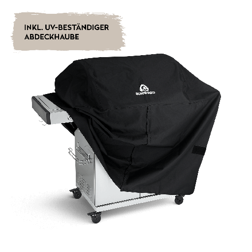 Burnhard FRED - 3-Burner Gas Grill Basic Edition - Series 3 Stainless Steel with Stainless Steel Grate