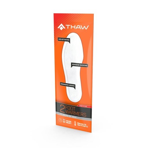 THAW - 30 Pairs-Disposable Insole Warmers - Small