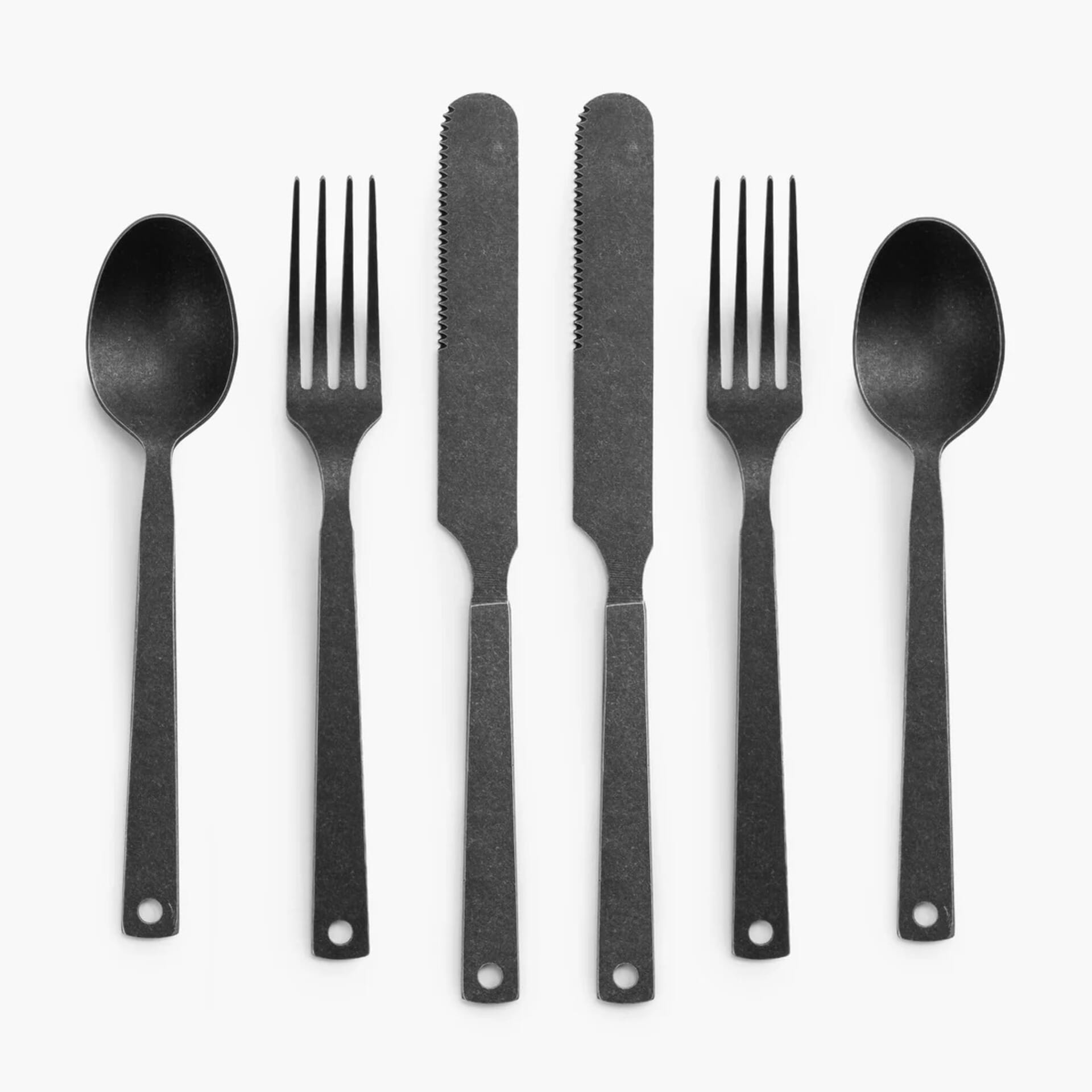 Flatware - Matte Black set of 2 