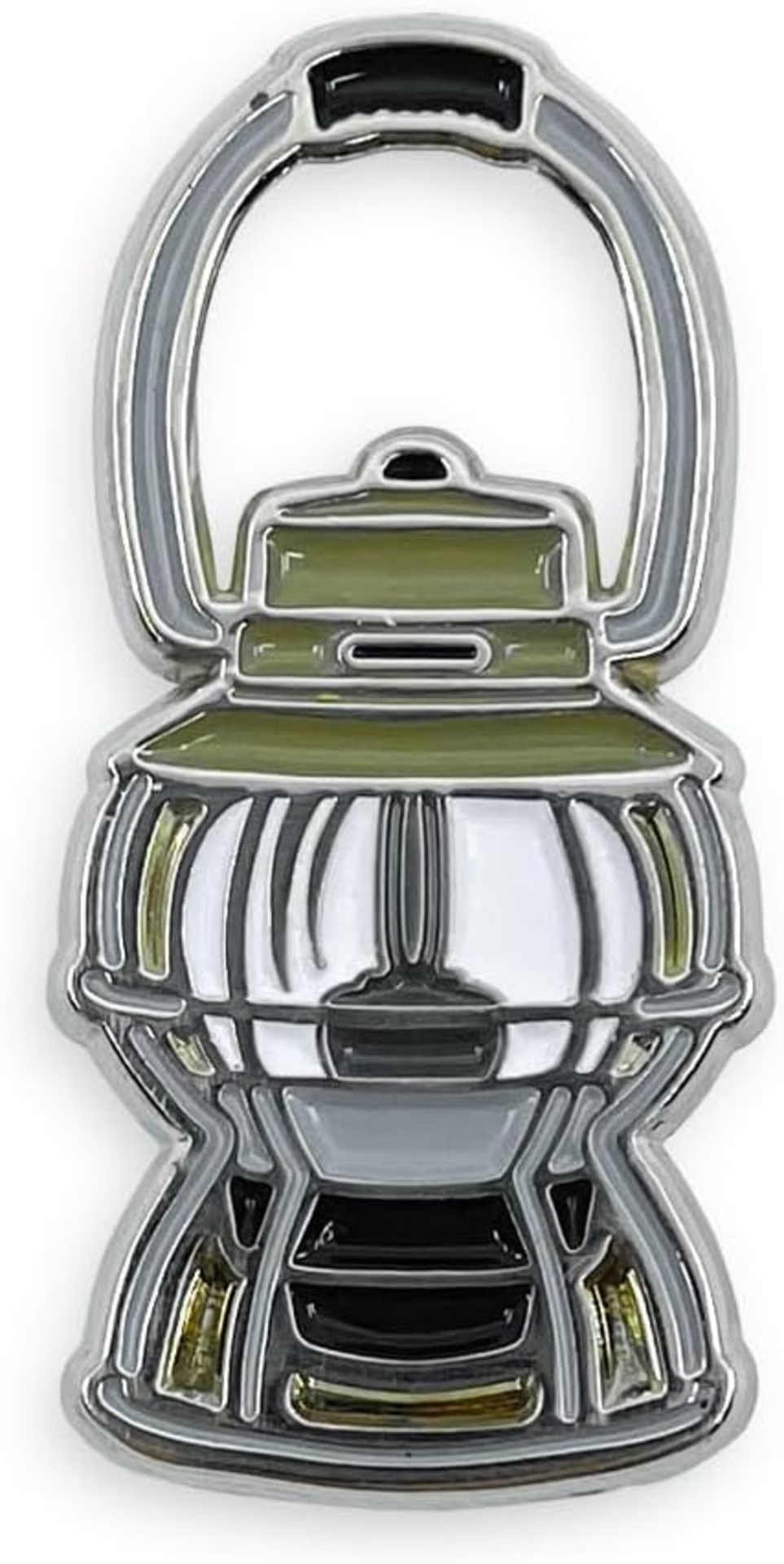 BareBones - Enamel Pin - Railroad - Olive Drab
