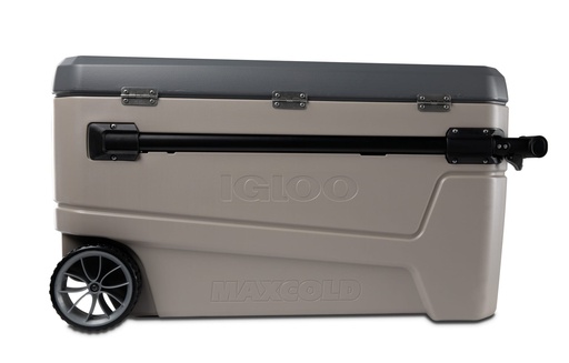 IGLOO-Sportsman Sunset Glide 110 Cooler Box - Sandstone / Carbonite DISC
