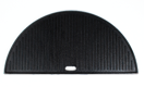 Heavy duty 1/2 moon cast iron griddle