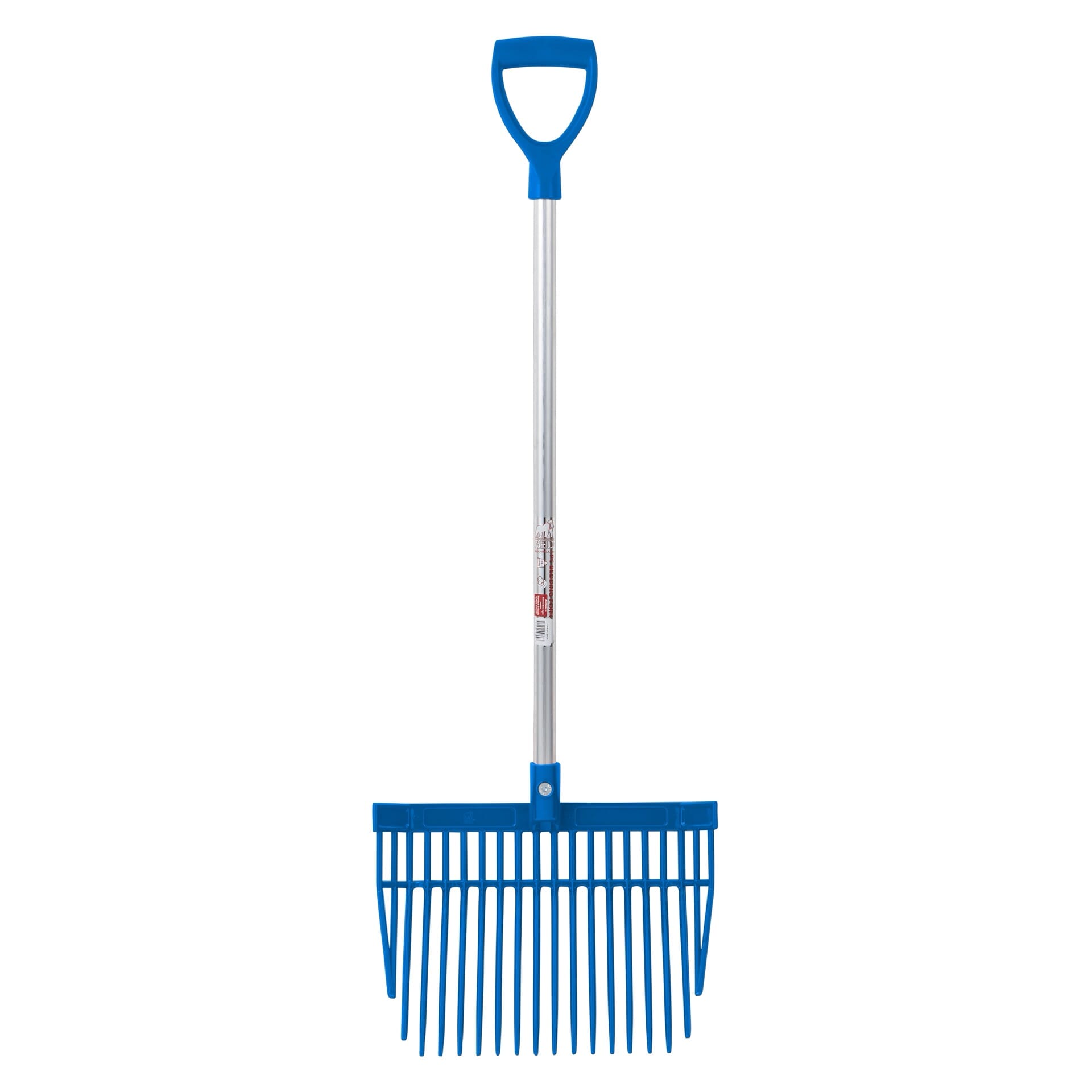 Red Gorilla - PC Bedding Fork Short D-Handle - Blue (Short Handle)