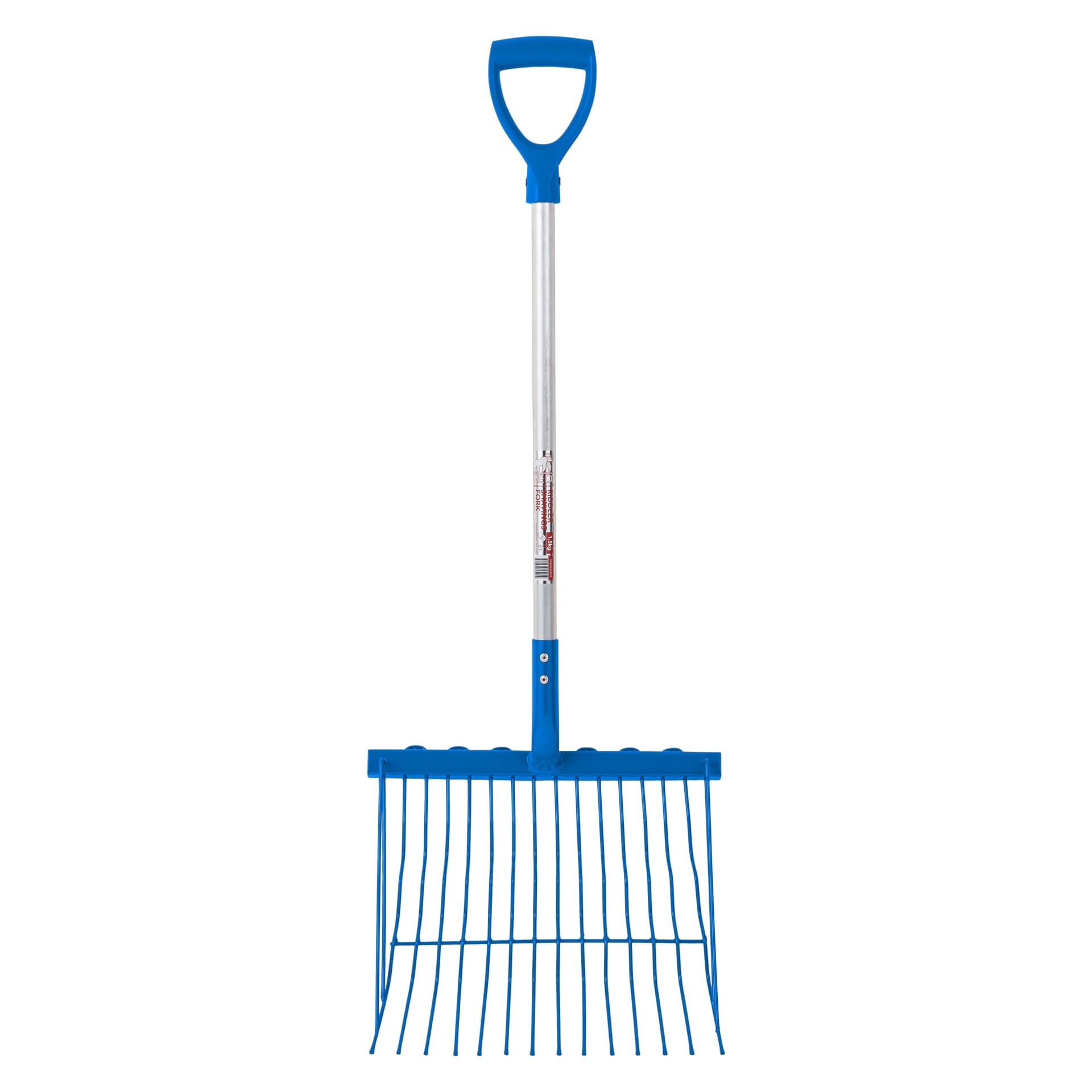 Red  Gorilla - Riddler Short D-Handle - Riddler Shaving Fork Short D-Handle BLUE