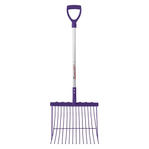 Red Gorilla - Riddler Short D-Handle - Riddler Shaving Fork Short D-Handle PURPLE
