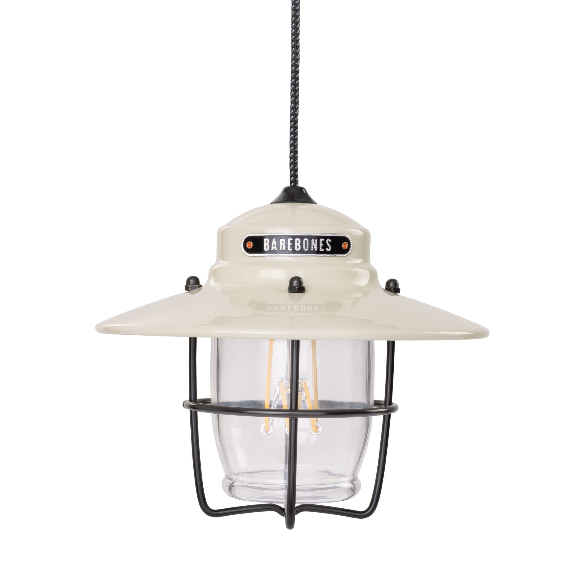 Barebones - Outpost Pendant Light - Vintage White