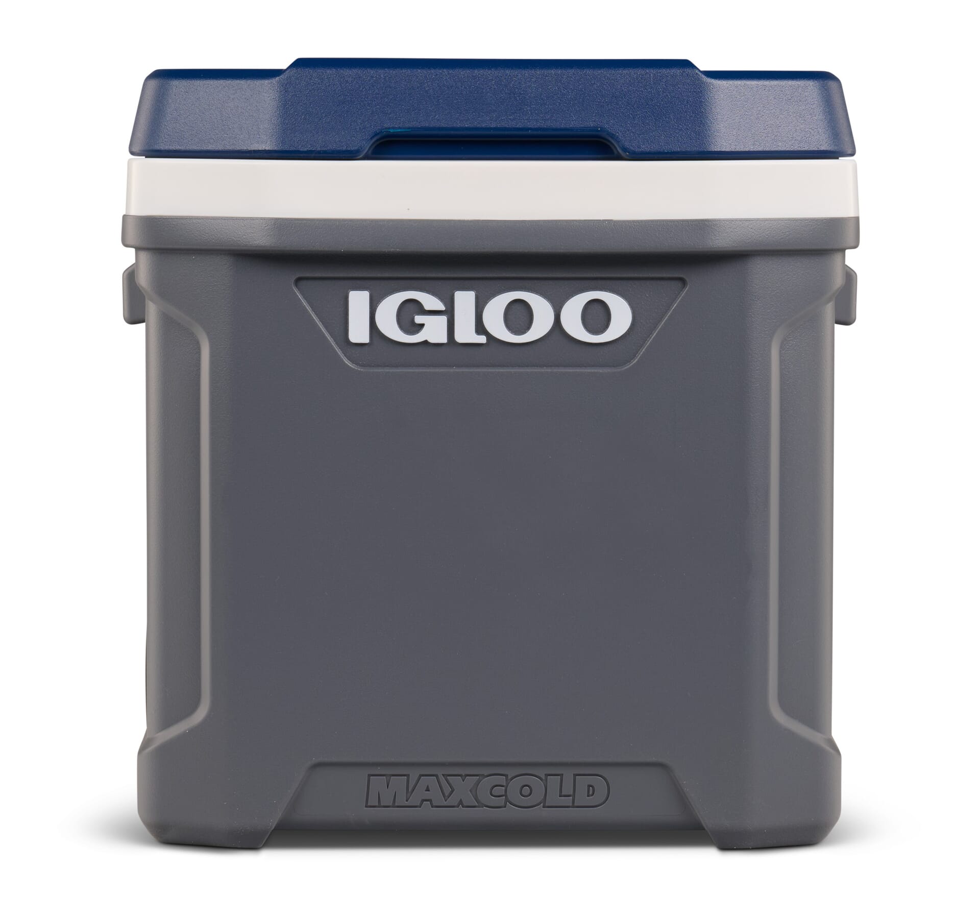 IGLOO - Maxcold Latitude 62 Roller Cooler  - Carbonite / 
Aegean Sea