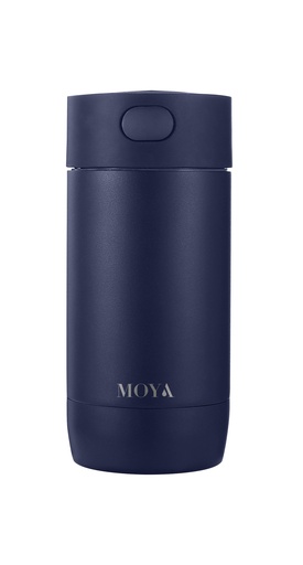 Moya "Ripple" 240ml Travel Coffee Mug Navy