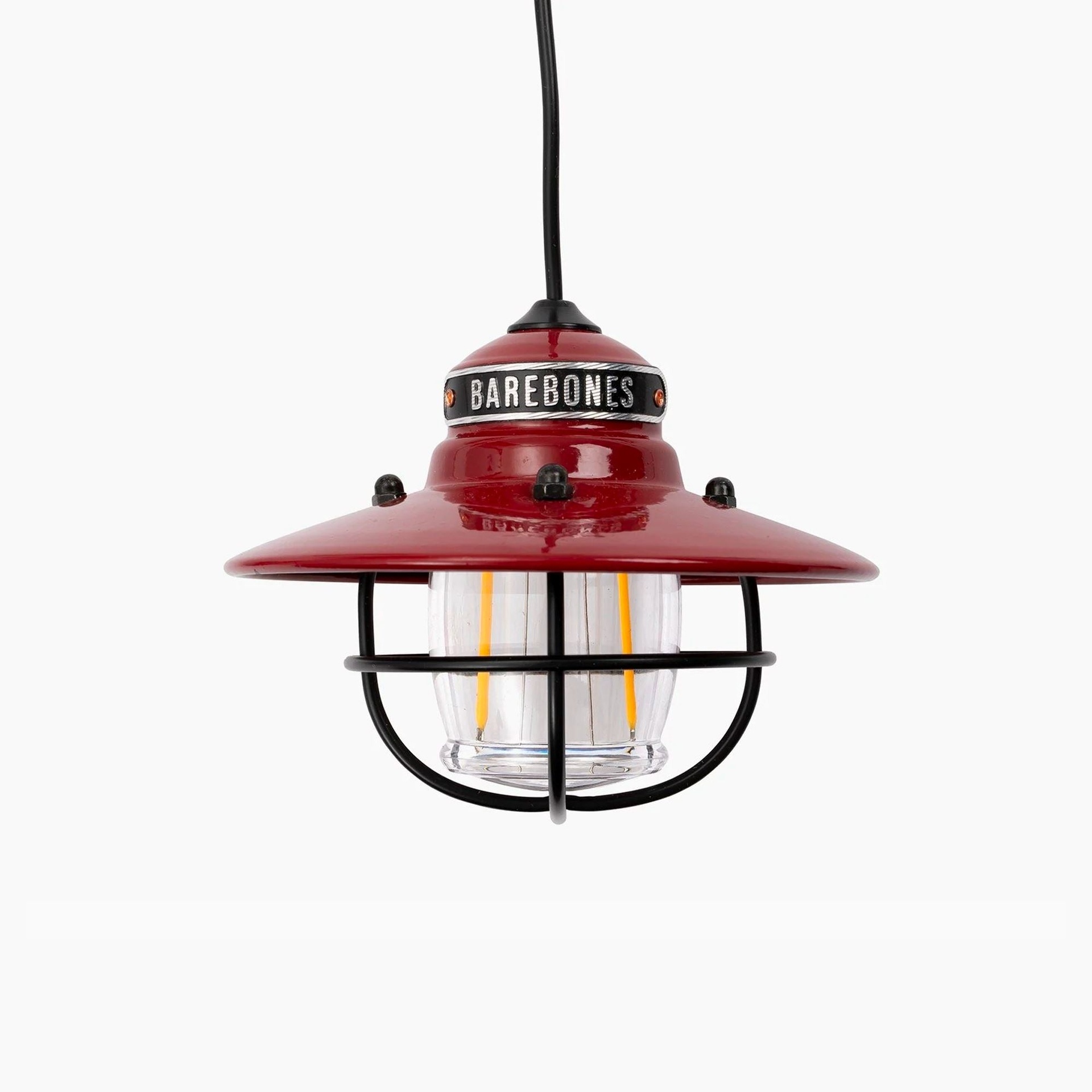 Edison Pendant Light Red