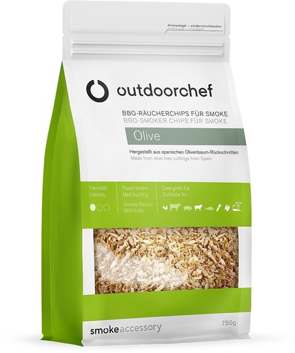 OutdoorChef - SMOKING CHIPS OLIVE FOR SMOKE