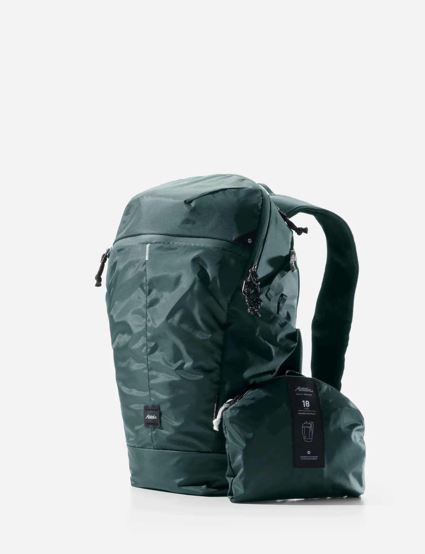 Matador - 18L Zipper Packable Backpack - Juniper